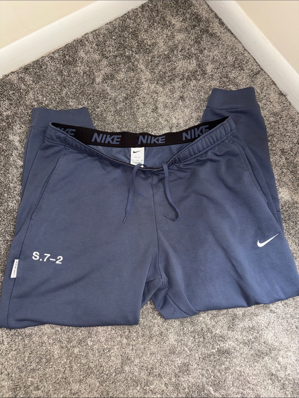 Nike Blue Casual Joggers